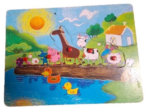 Bauernhof steckpuzzle kinder - bauernhof,