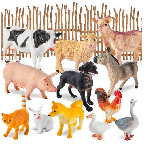 Bauernhoftiere set kinder - set,