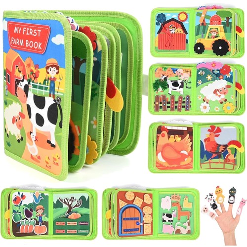 Bauernhof quiet book spielzeug - bauernhof,