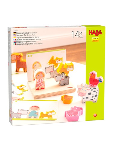 Haba stapelspielzeug bauernhof - haba,