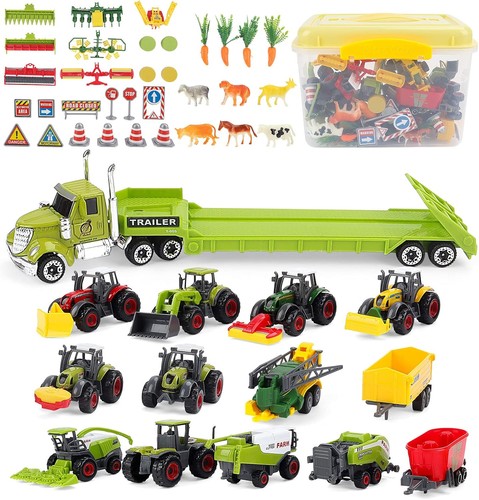 Bauernhof traktor spielzeugset - bauernhof,