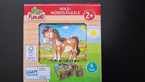 Puzzle würfelpuzzle kinder - puzzle,