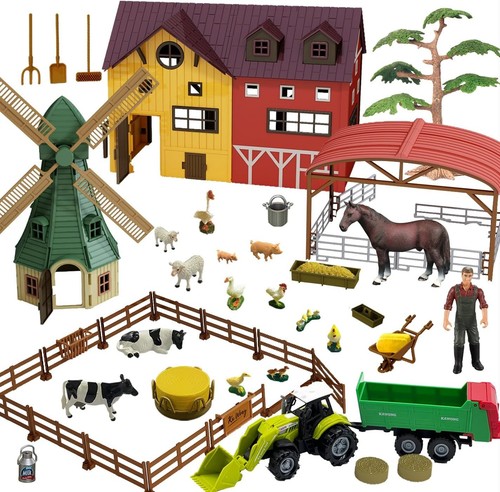 Bauernhof tiere spielzeug set - spielzeug,