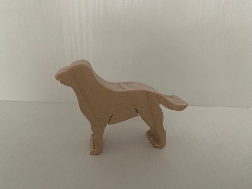 Bauernhoftier aus holz - holz, hund