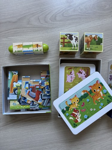Kinderpuzzle set ravensburger - kinderpuzzle,