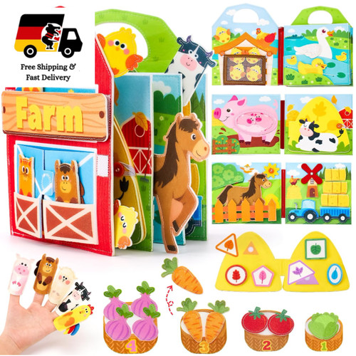 Bauernhof busy board - bauernhof,