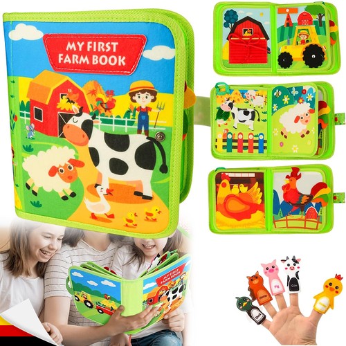 Montessori quiet book aus filz - aus,