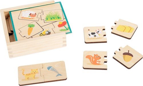 Holzpuzzle bauernhof tiere - holzpuzzle,