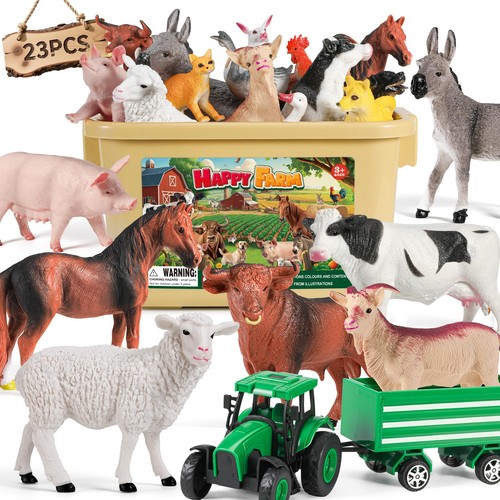 Bauernhof tiere figuren - tiere,