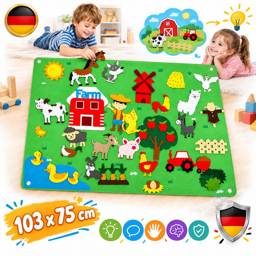 Montessori spielzeug filz - spielzeug,
