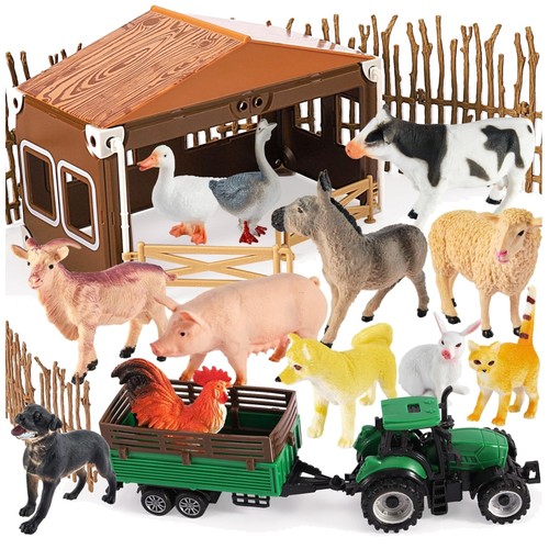 Bauernhof tiere figuren set - figuren,