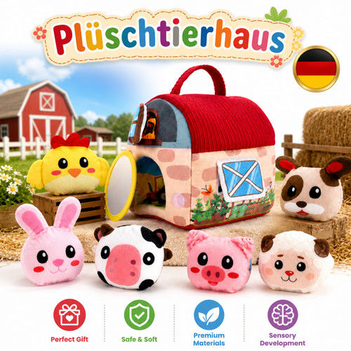 Sensorik plüsch bauernhof - sensorik,