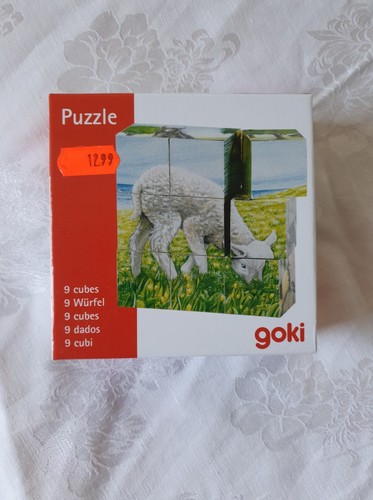 Goki puzzle würfel teile - goki,
